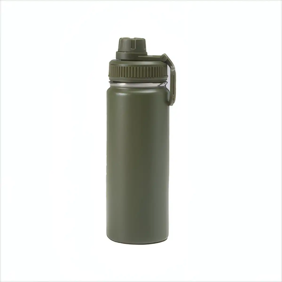 Insulated Steel Water Bottle Handle product with accessories