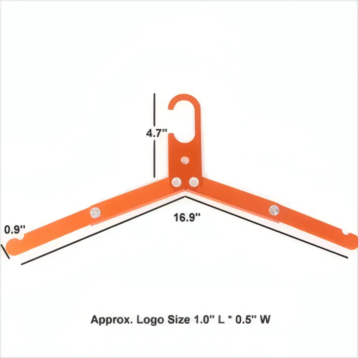 Portable Aluminum Folding Hanger product detail view
