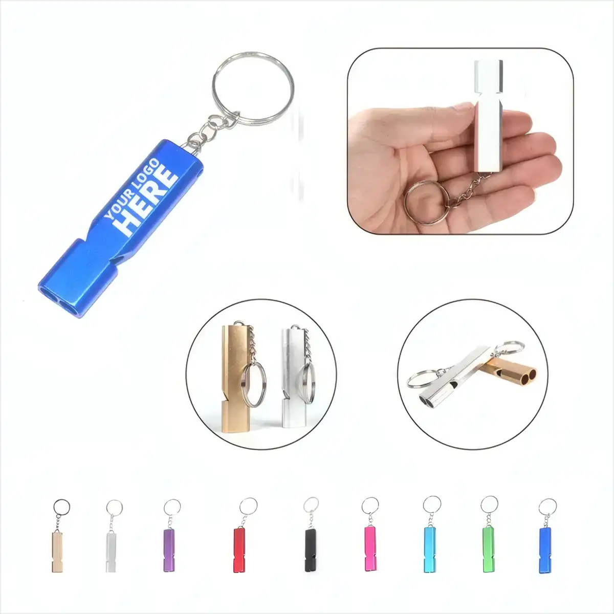 Loud Safety Whistle for Hiking alternate product angle