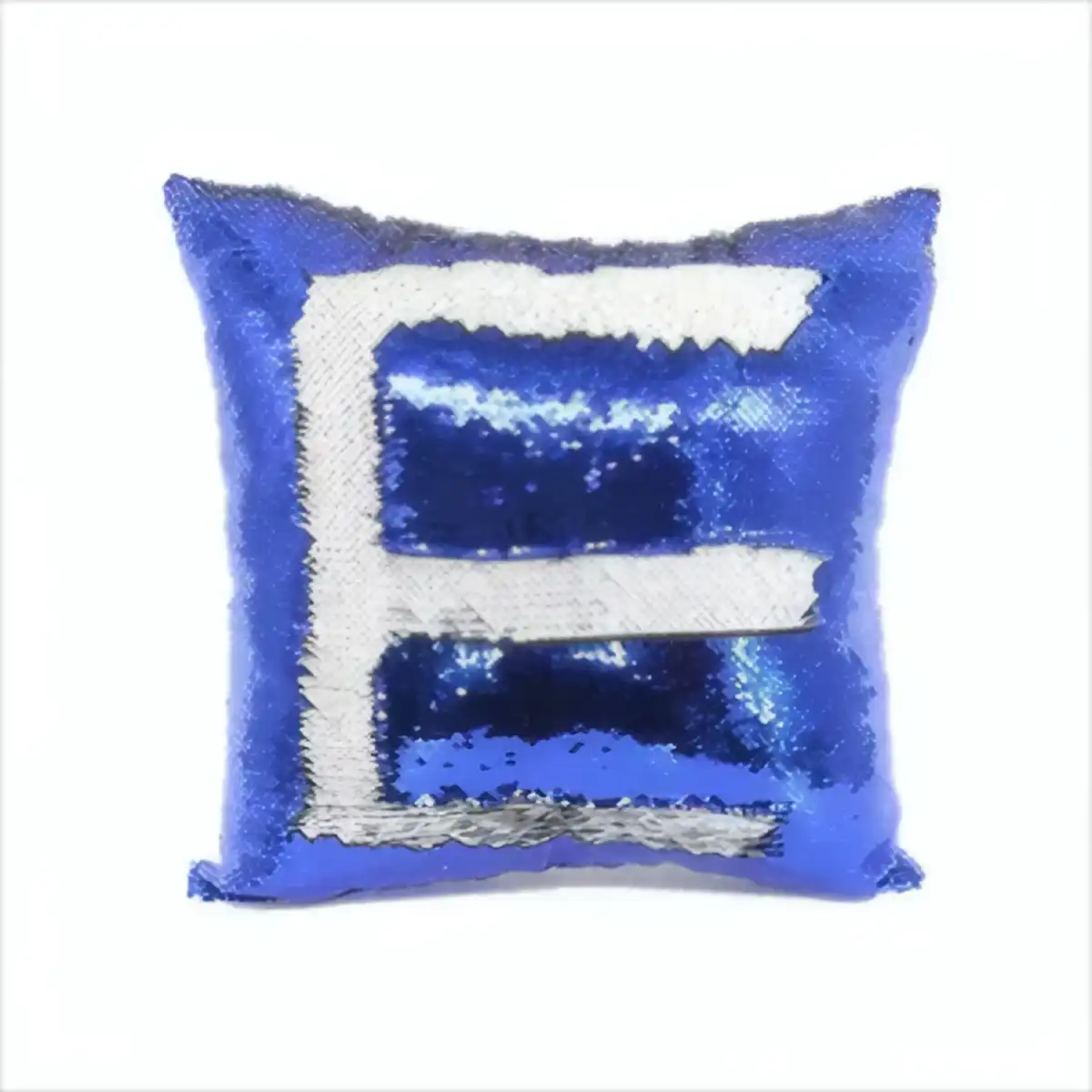 Interactive Sequined Cushion Cover custom logo imprint view