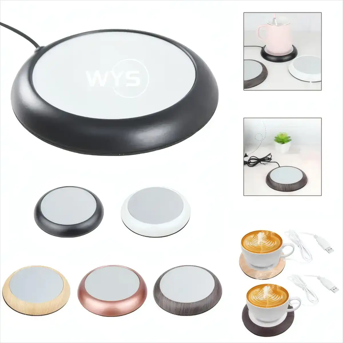 USB Heated Coffee Mug Warmer