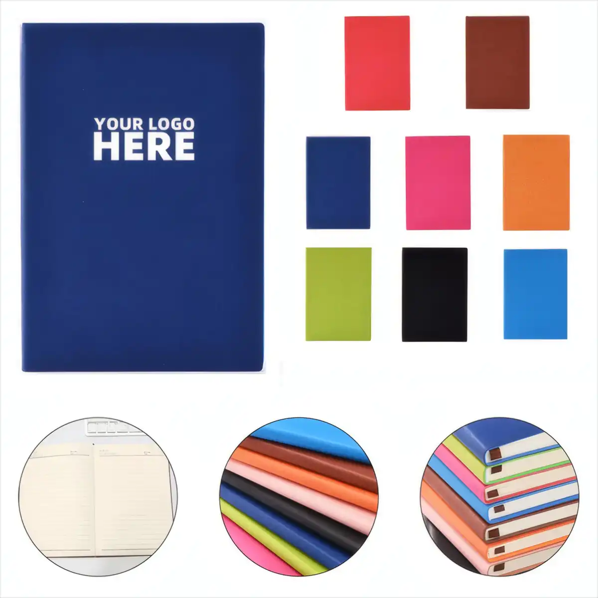 A5 PU Leather Journal product detail view