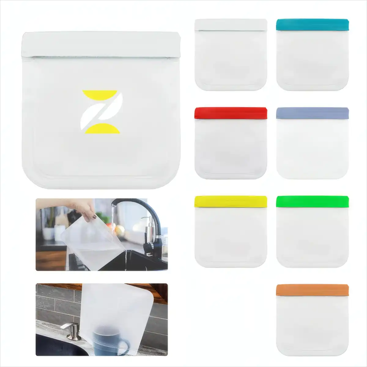 Eco Friendly Reusable Food Storage Bags