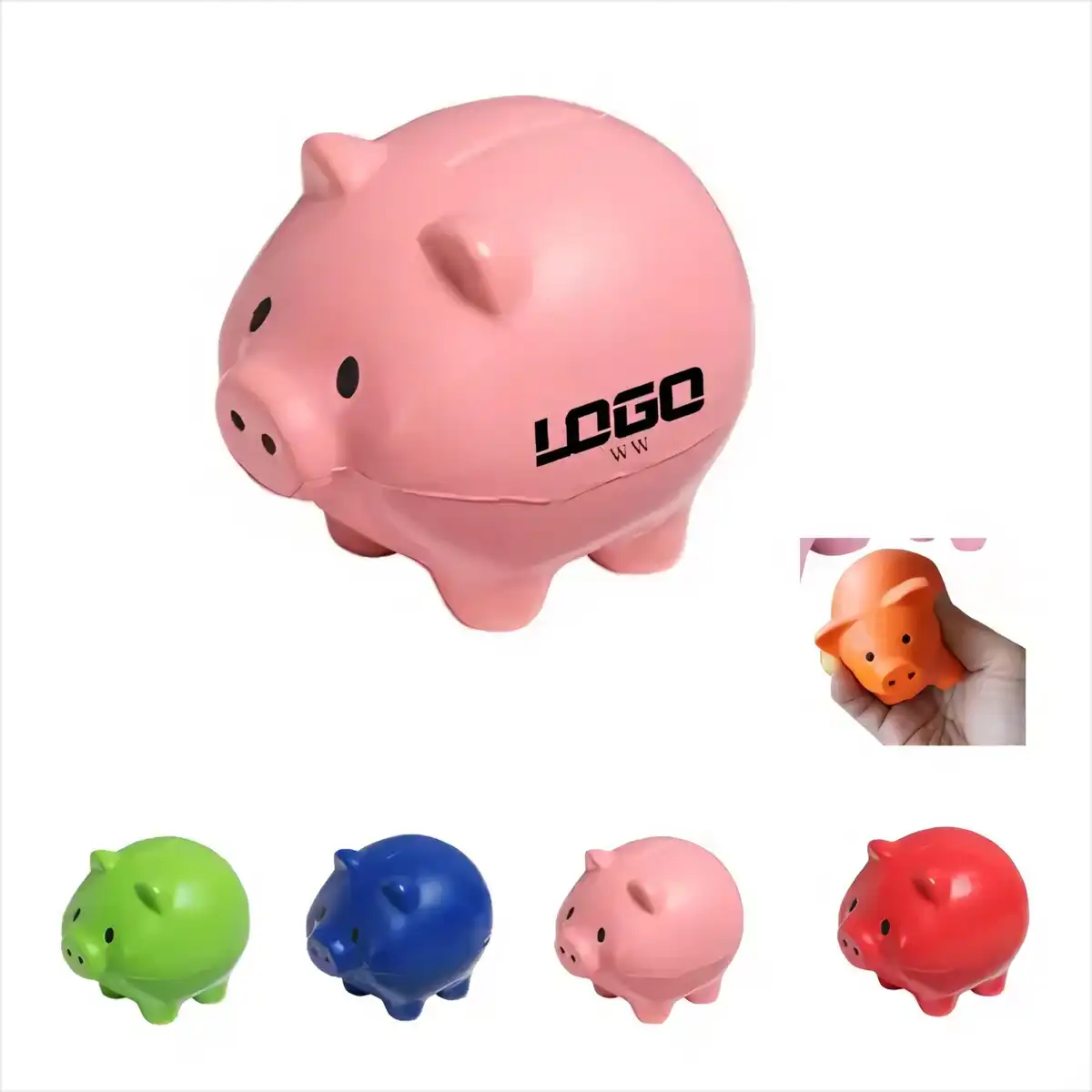Piggy Stress Relief Squeeze Ball