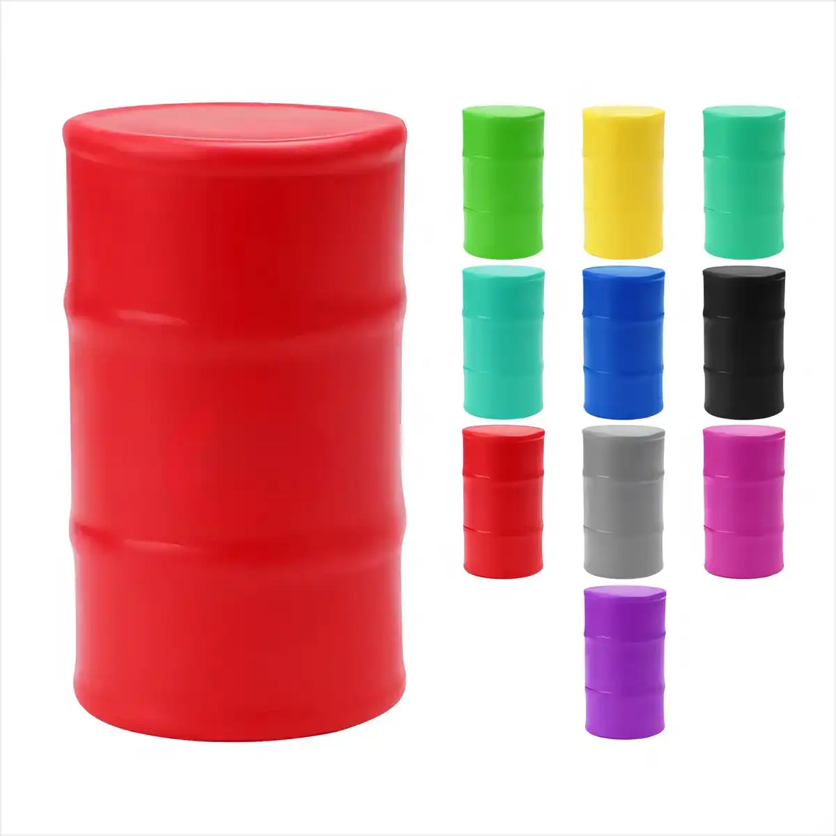 Squeezable Oil Drum Stress Reliever