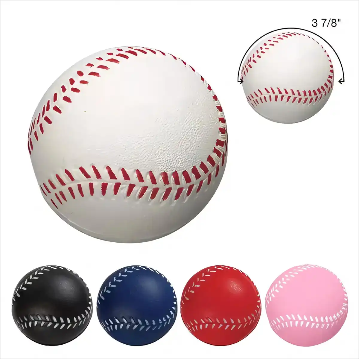 Realistic PU Baseball Stress Ball