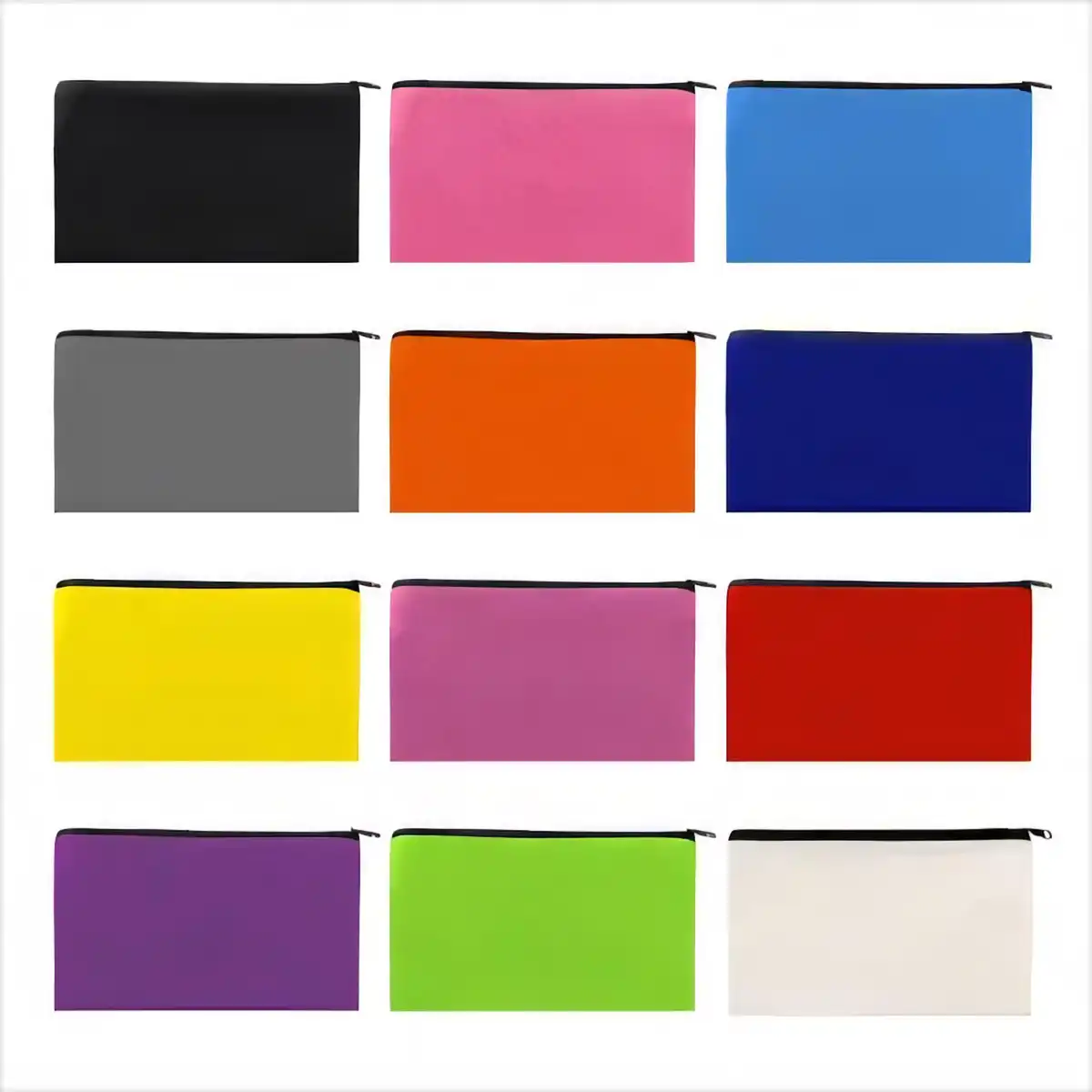 Compact Canvas Toiletry Organizer Pouch product detail view