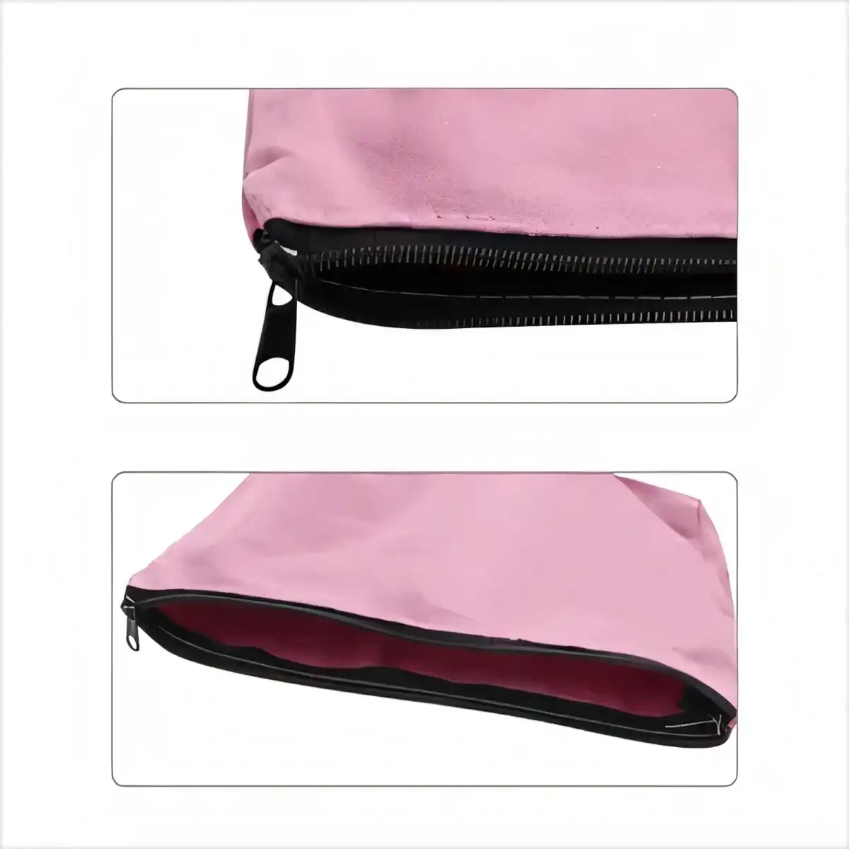 Compact Canvas Toiletry Organizer Pouch alternate product angle