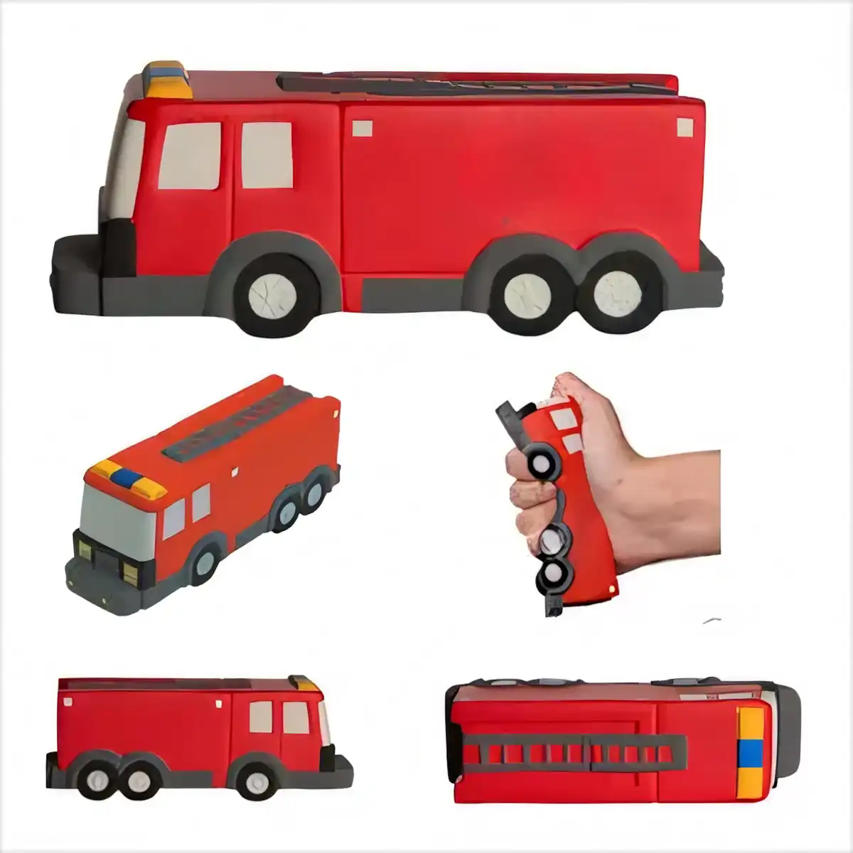 Fire Truck Squeeze Stress Relief Toy