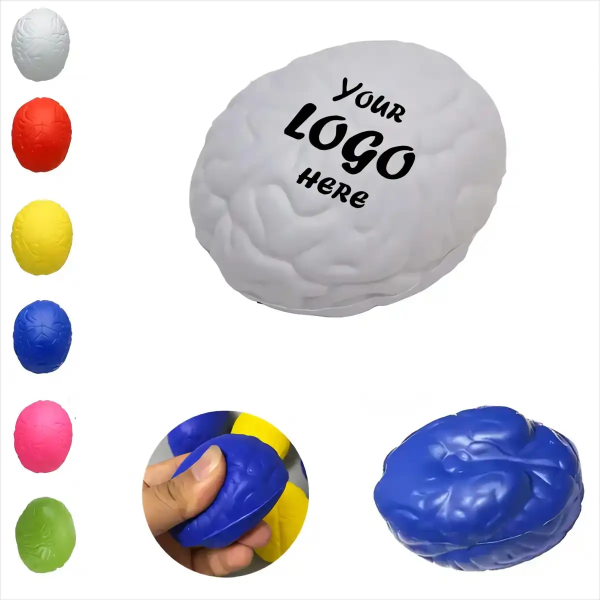 Squishy Brain Stress Relief Toy