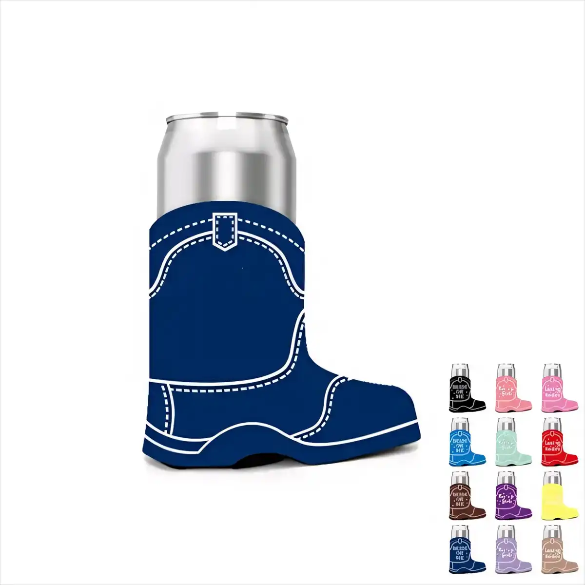 Insulated Neoprene Boot Can Cooler