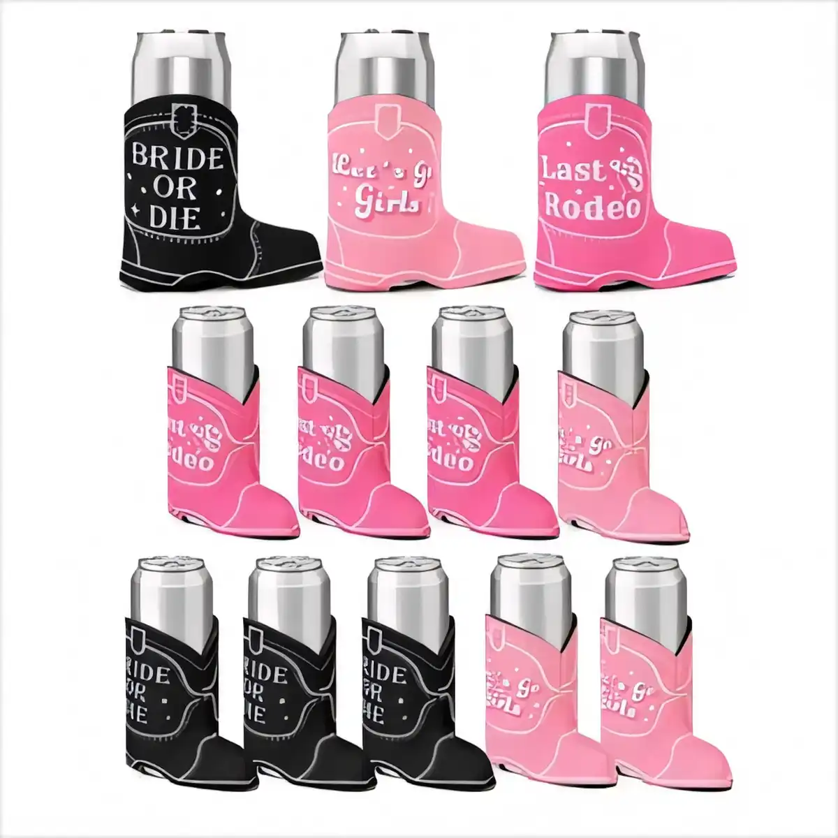 Insulated Neoprene Boot Can Cooler alternate product angle