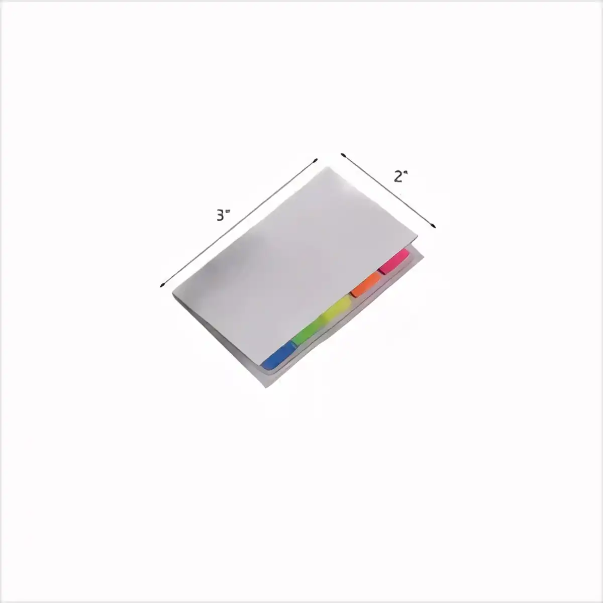 Pocket Note Pad with Tabs product detail view