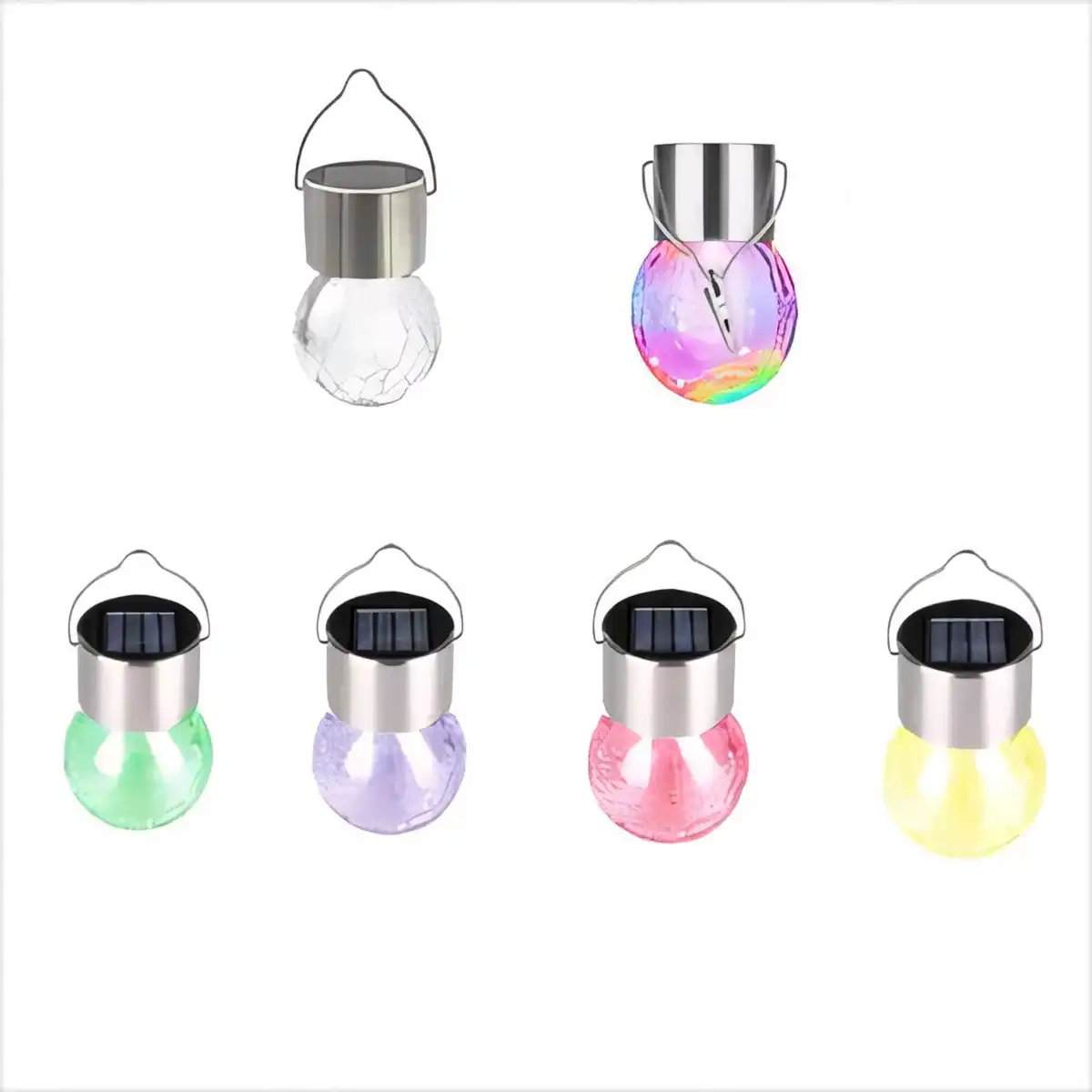 Solar Hanging Lantern Outdoor Light alternate product angle
