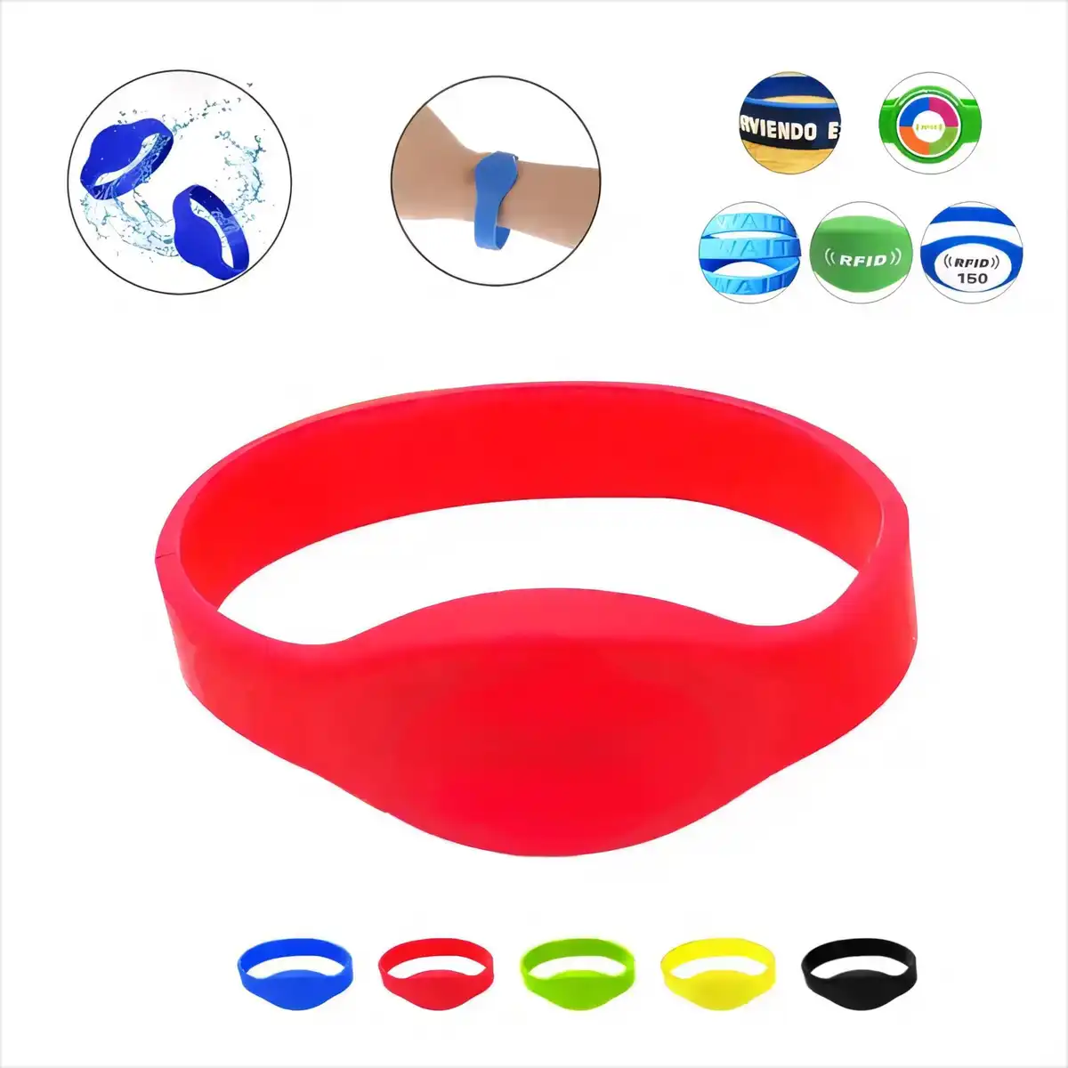 RFID Silicone Event Wristbands