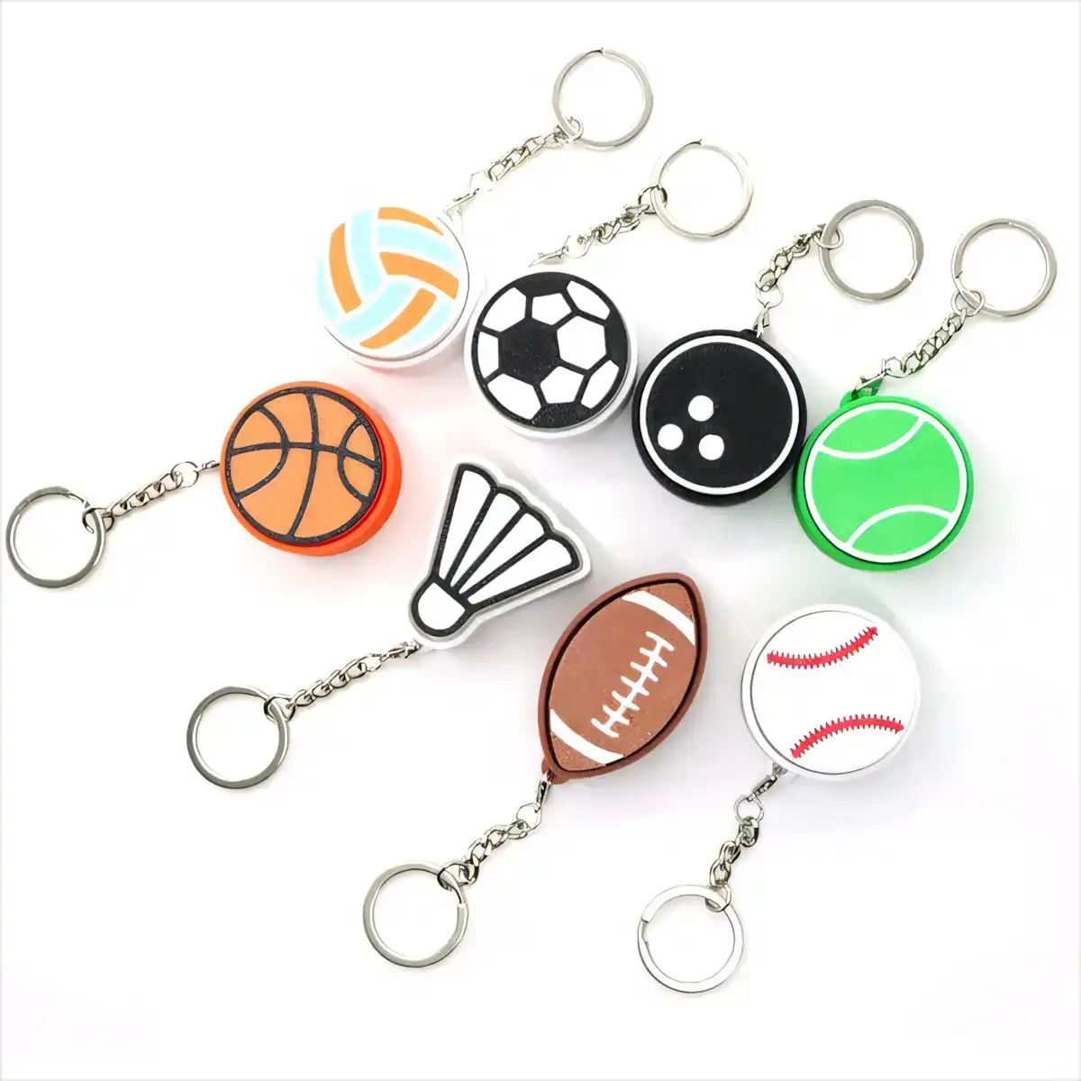 Tactile Sports Ball Keychain Fidget product detail view