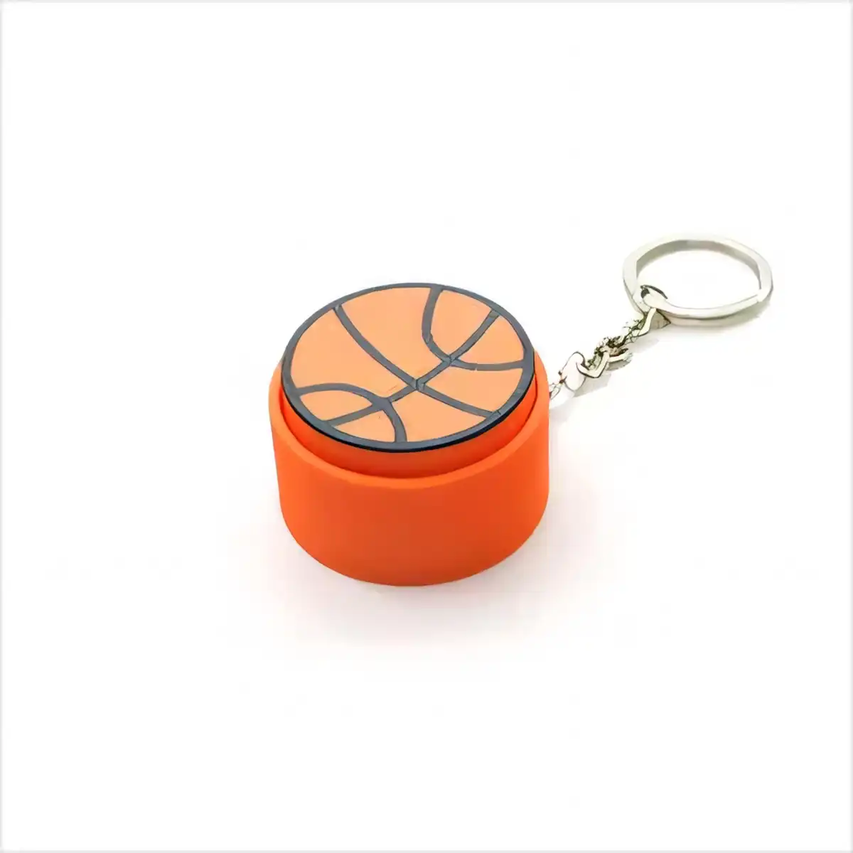 Tactile Sports Ball Keychain Fidget product with accessories