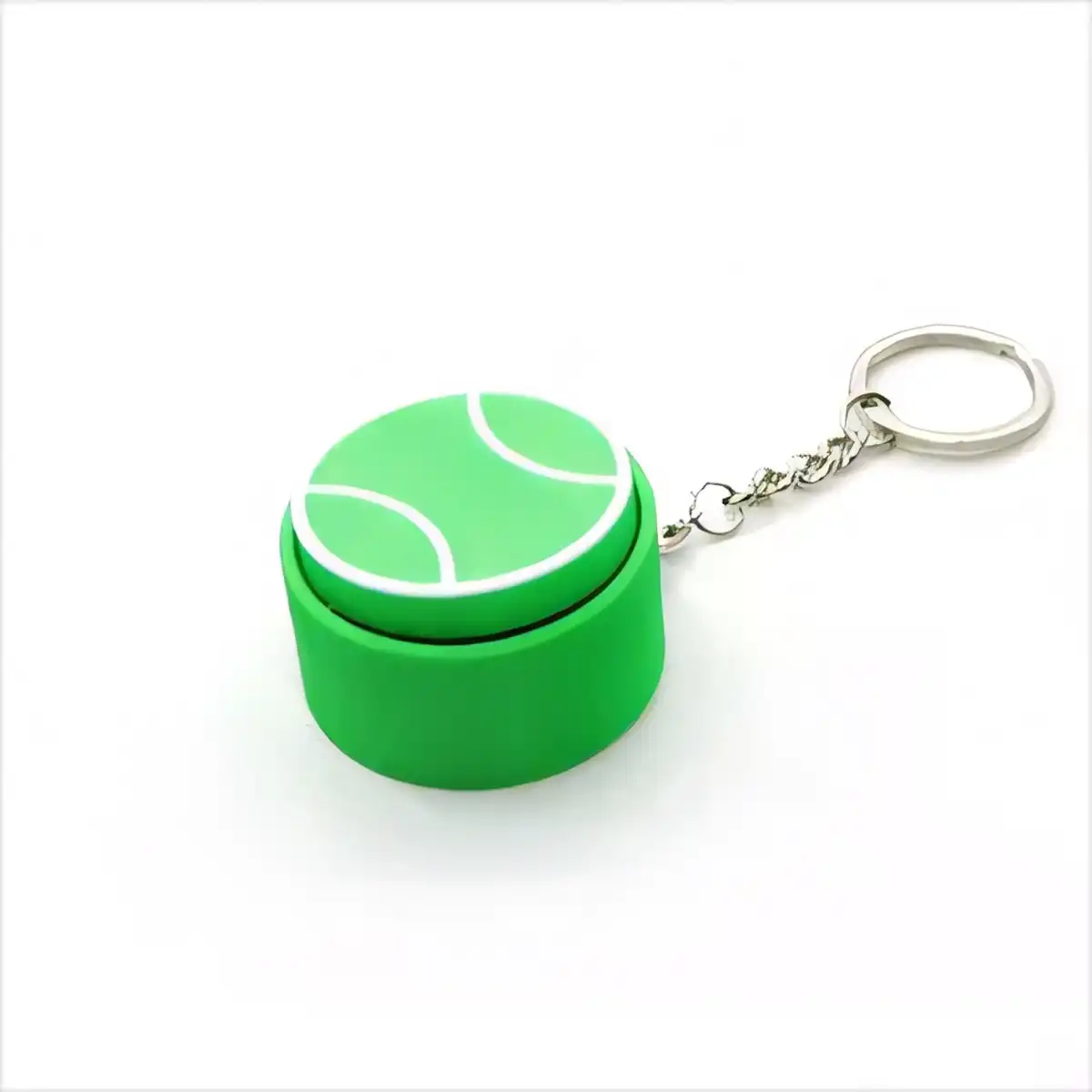 Tactile Sports Ball Keychain Fidget custom logo imprint view