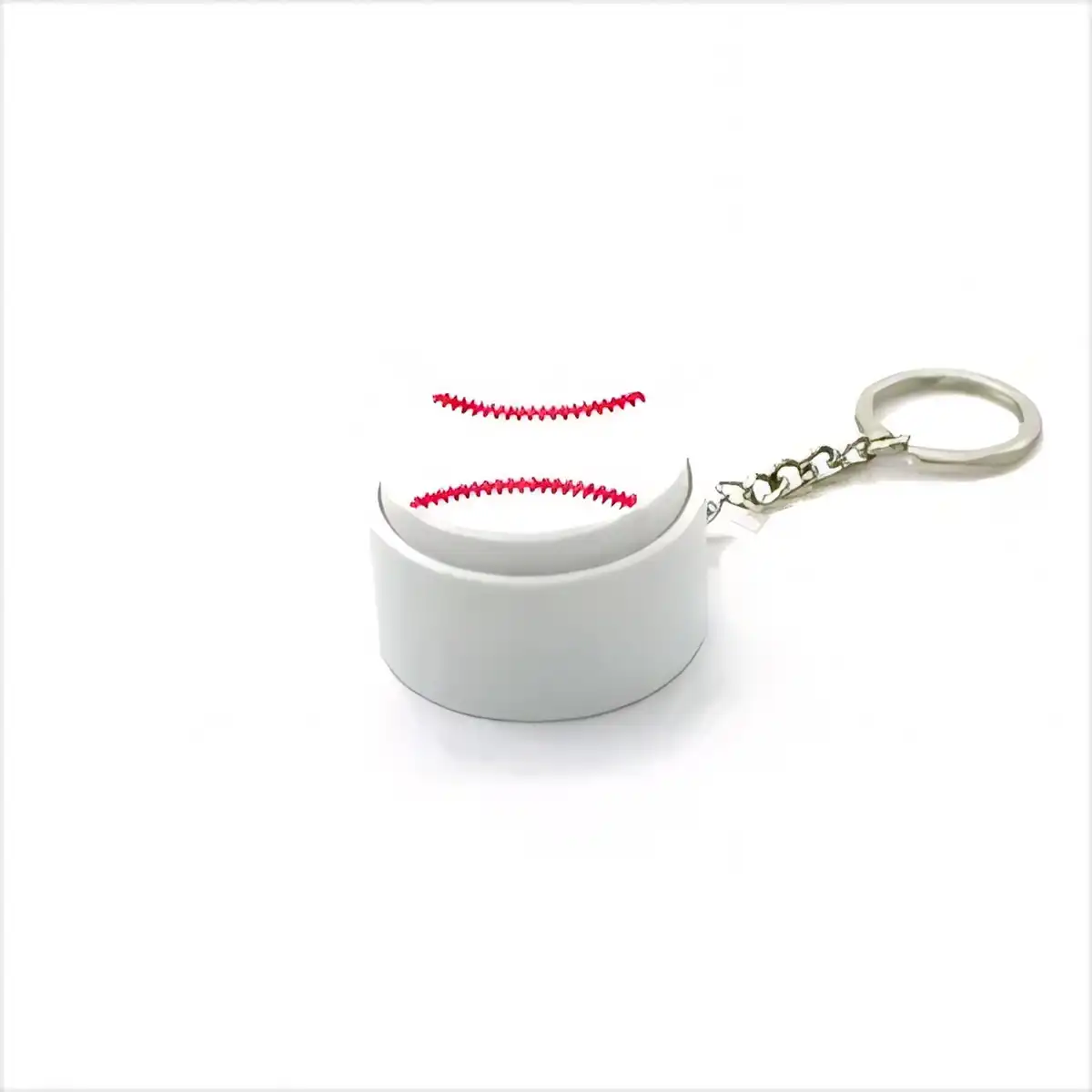 Tactile Sports Ball Keychain Fidget product in use
