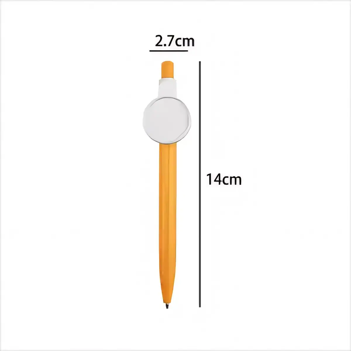 Retractable Pen with Badge Holder product detail view