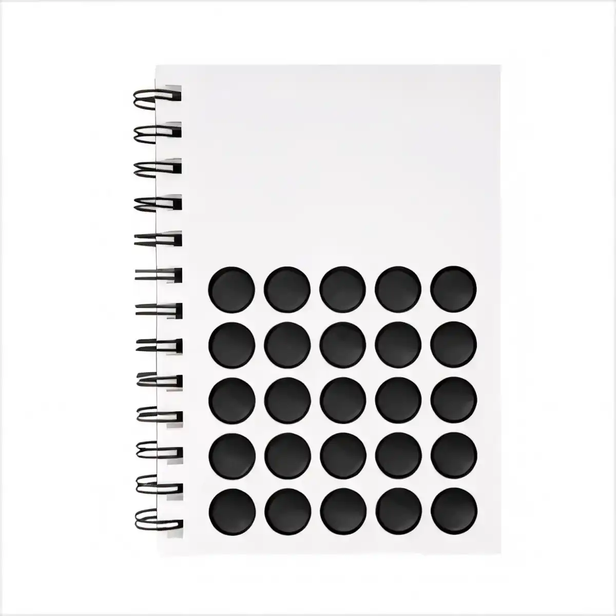Sensory Pop Fidget Spiral Notebook product close-up