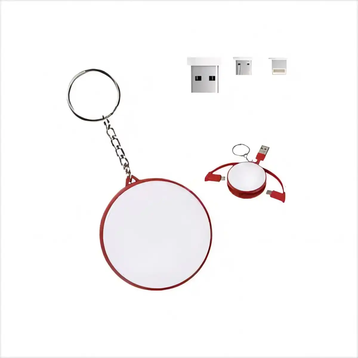 Triple Device Charging Cable alternate product angle