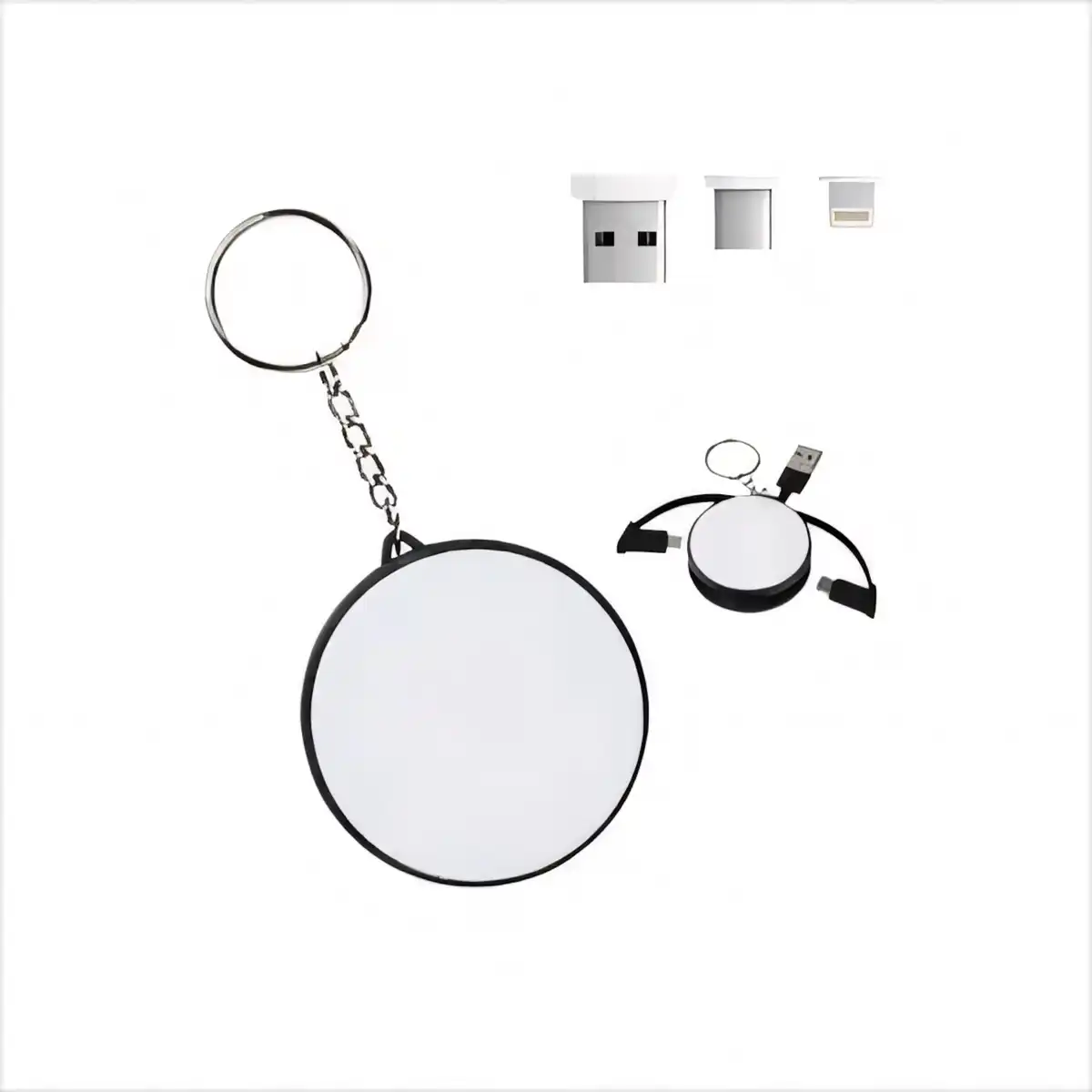 Triple Device Charging Cable product close-up