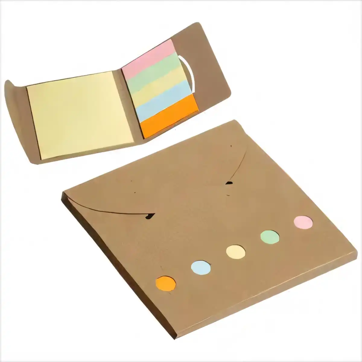 Vibrant Kraft Sticky Notes Set additional product view