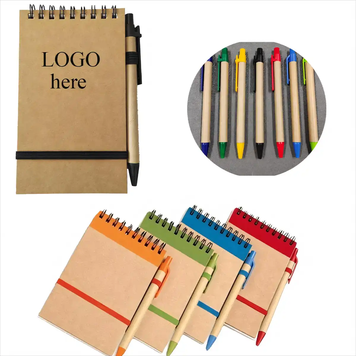 Compact Notebook Pen Set