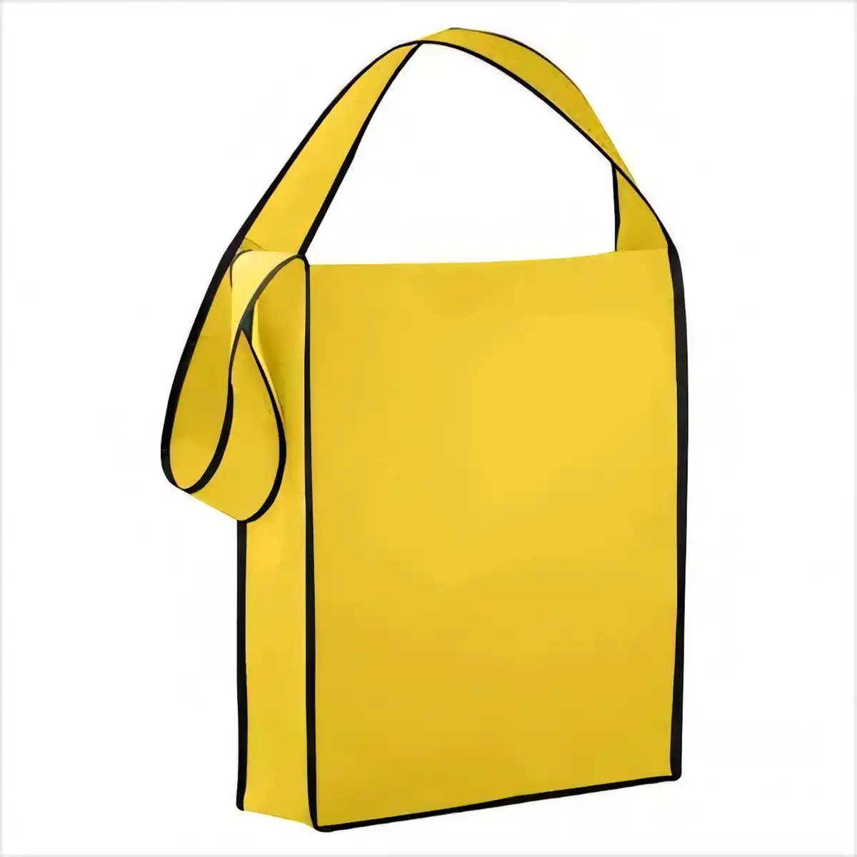 Vibrant Eco Friendly Crossbody Shopper product with accessories
