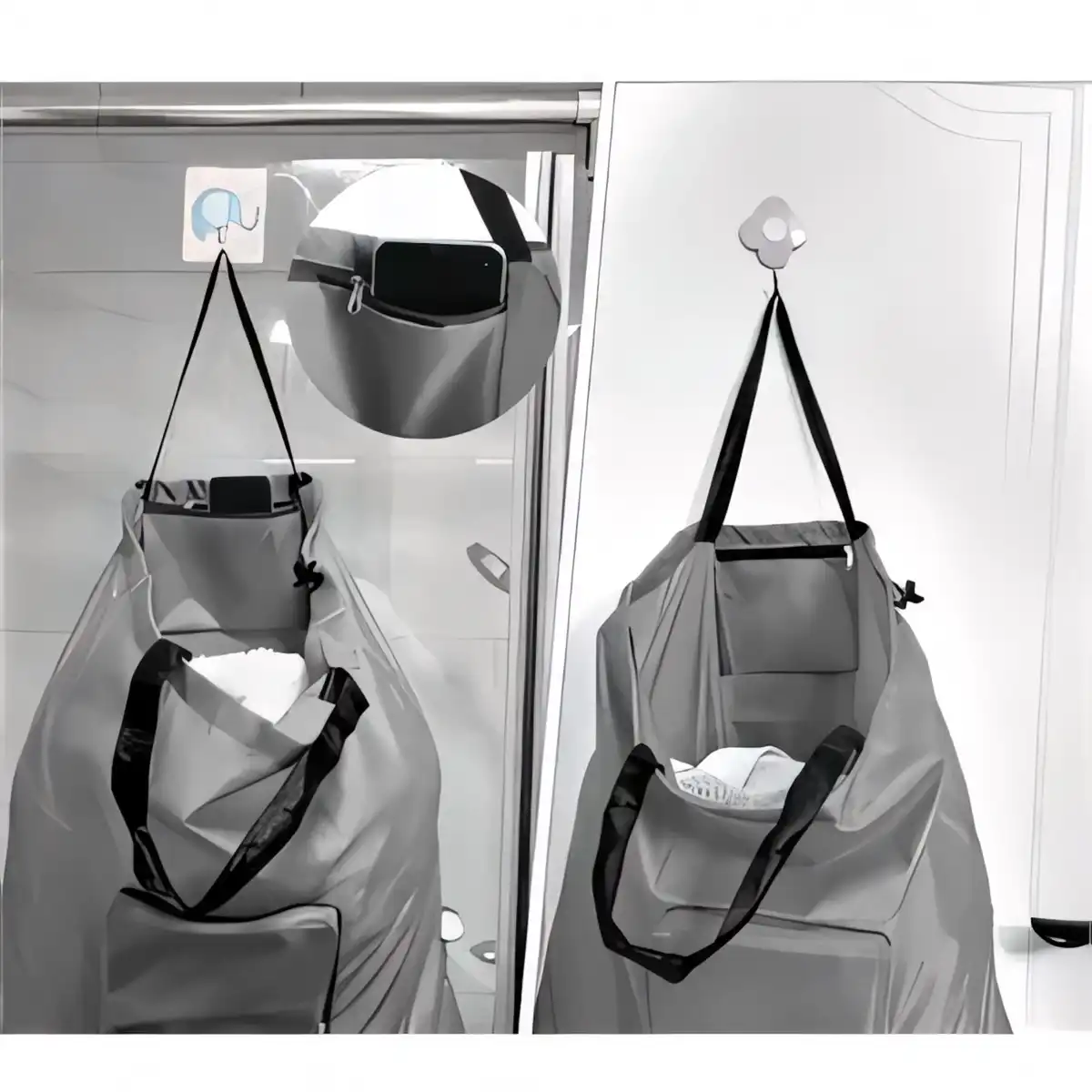 Portable Laundry Bags with Handles product detail view