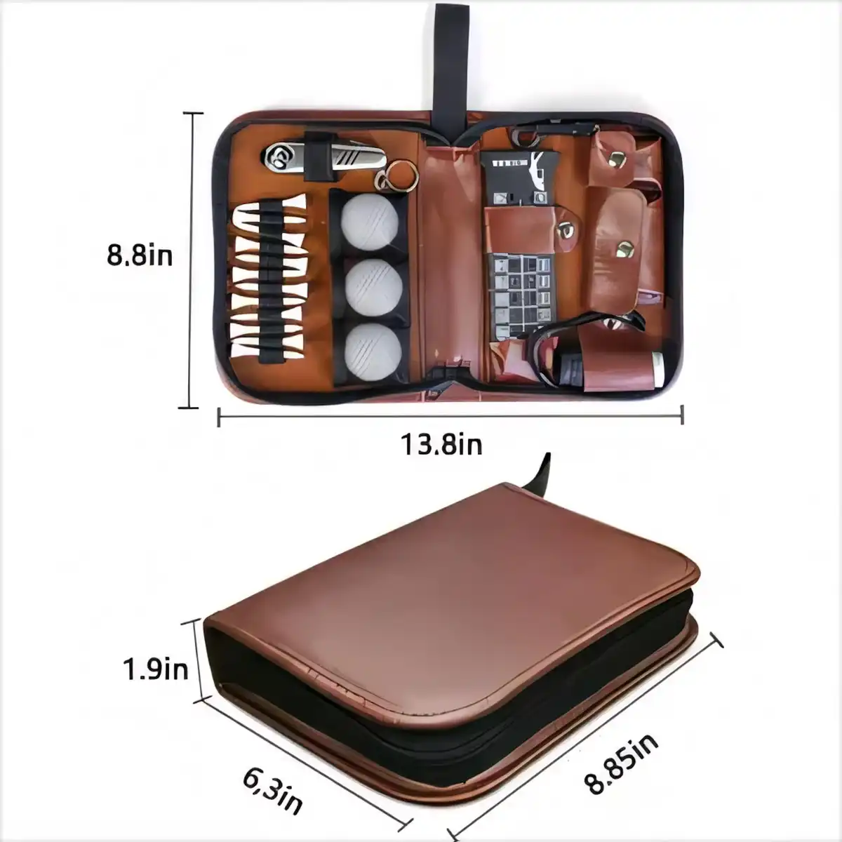 Golf Accessory Organizer with Tees product detail view