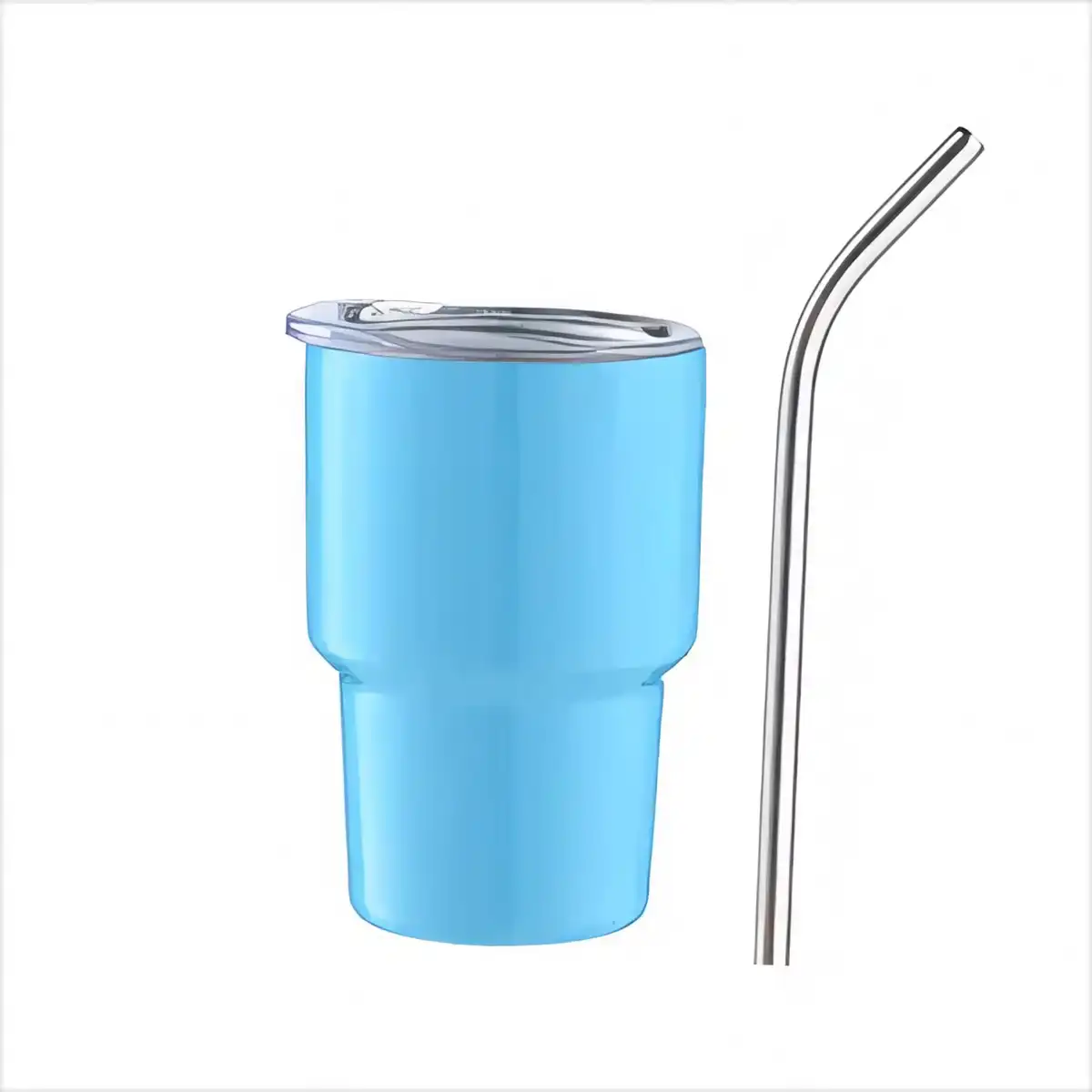 Insulated Shot Tumbler Steel Travel custom logo imprint view