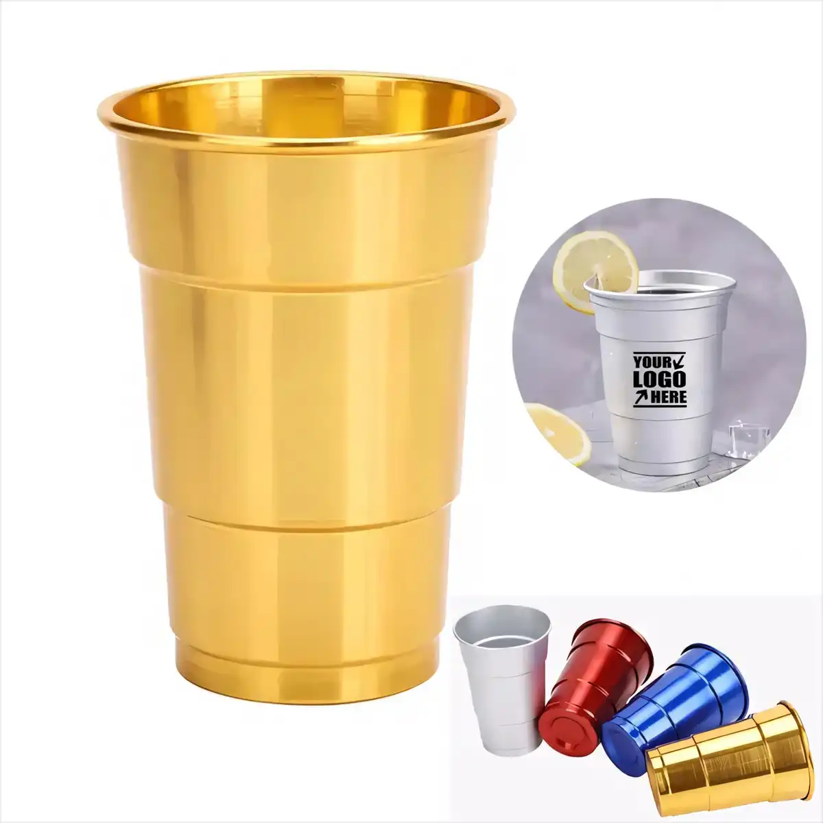Eco Friendly Aluminum Tumbler 16oz
