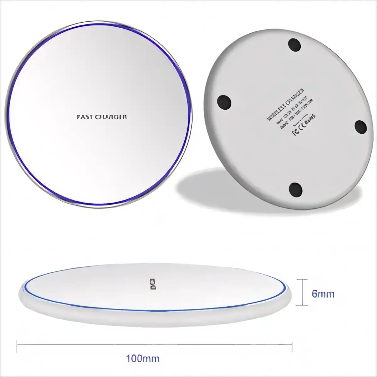 Slim Fast Wireless Charging Pad additional product view
