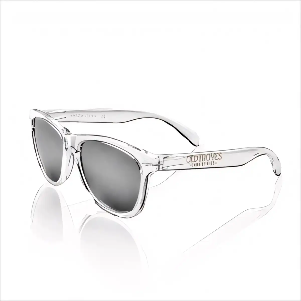 Supernova Mirrored Sunglasses Clear product close-up