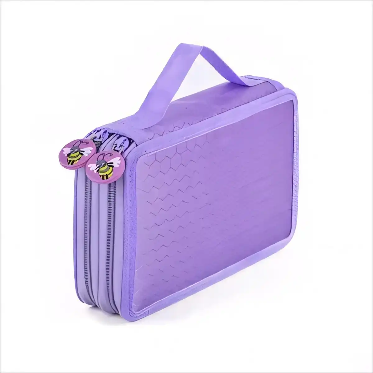 Double Layer Oxford Pencil Organizer product with accessories