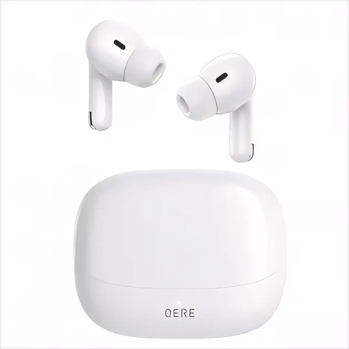 Wireless Earbuds with Charging Case product close-up