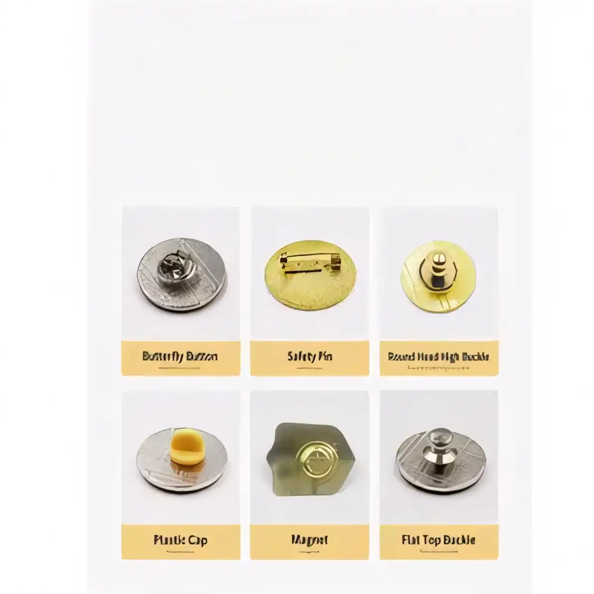 Vibrant Enamel Metal Lapel Pin alternate product angle