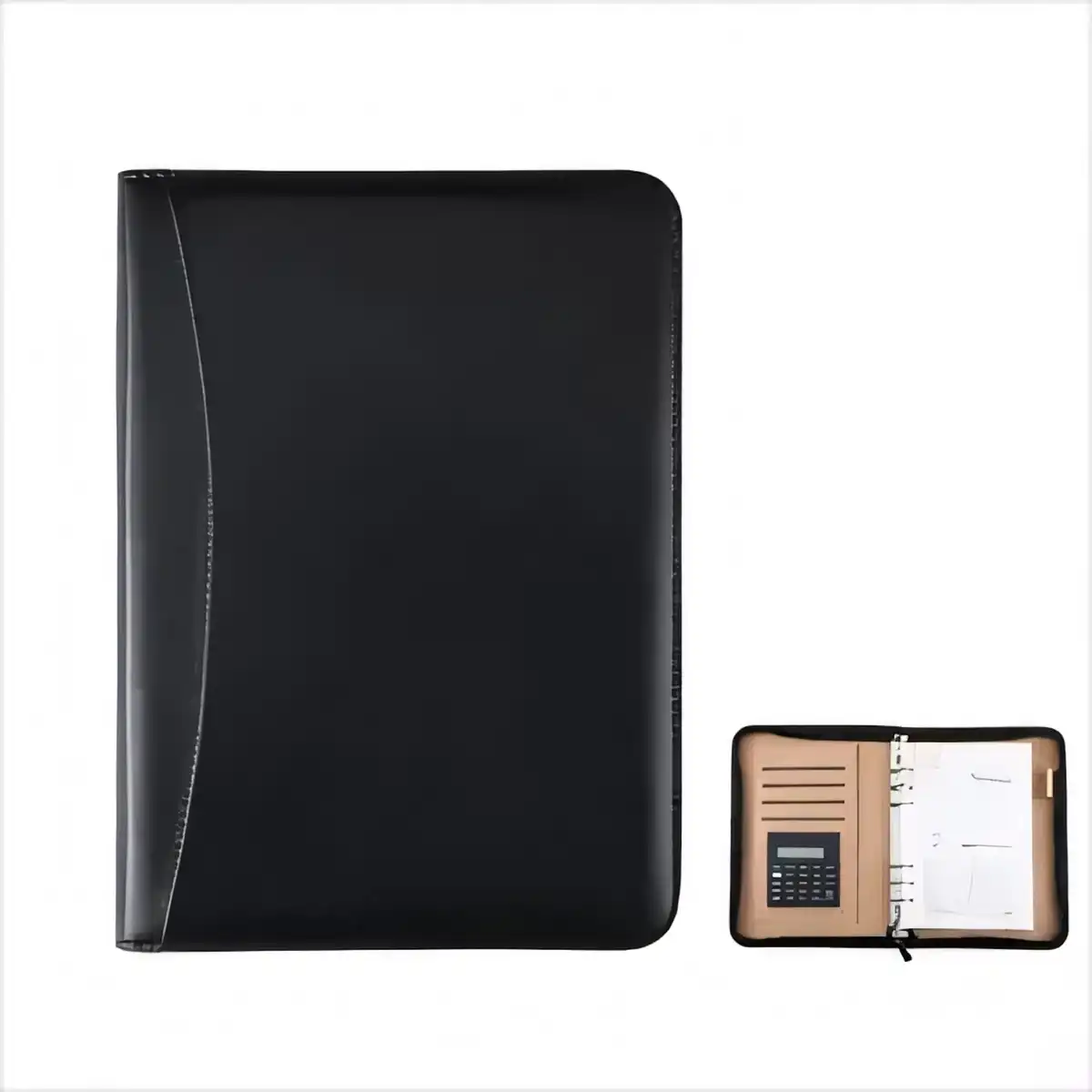 Leather Business Portfolio Organizer product detail view