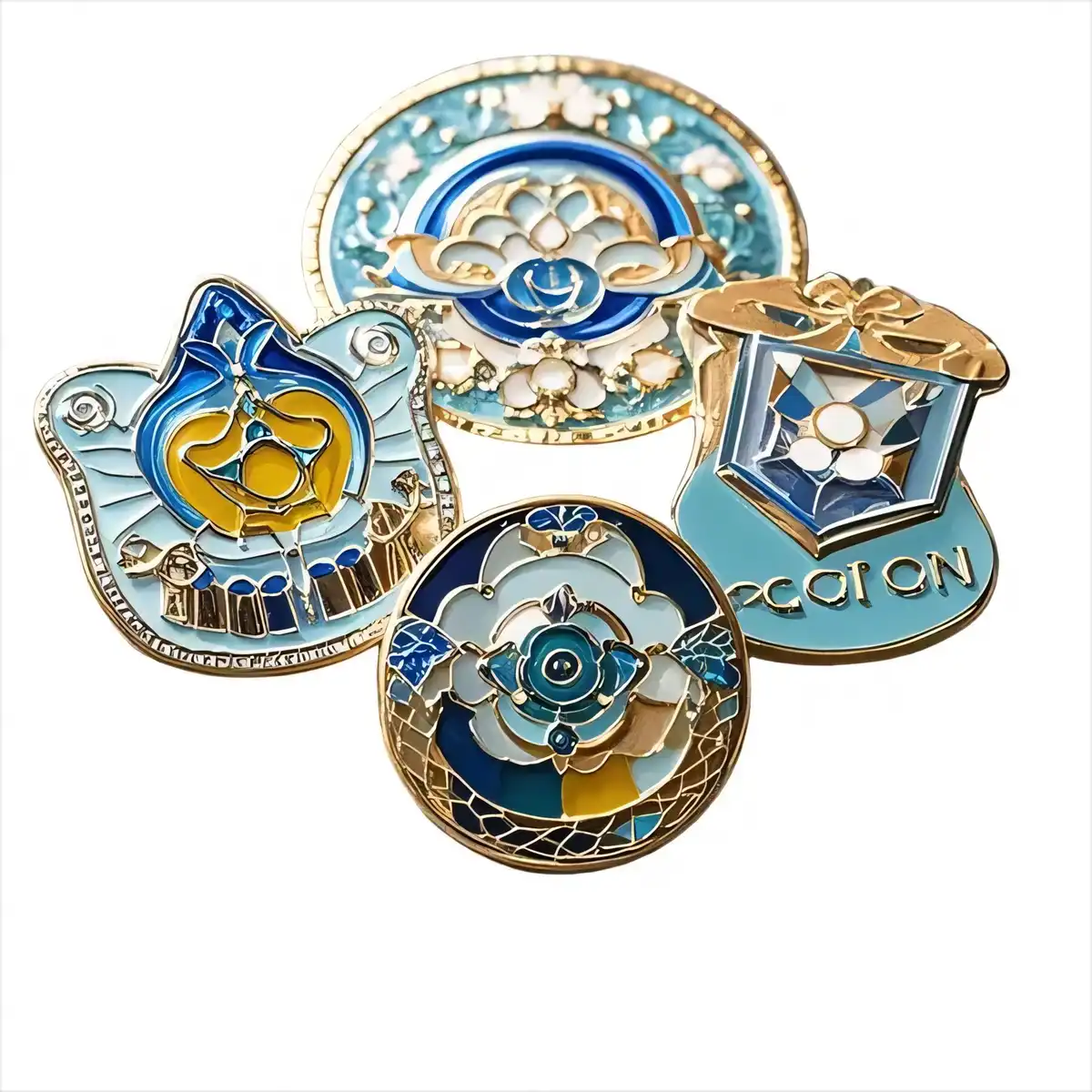Colorful Enamel Pin Set
