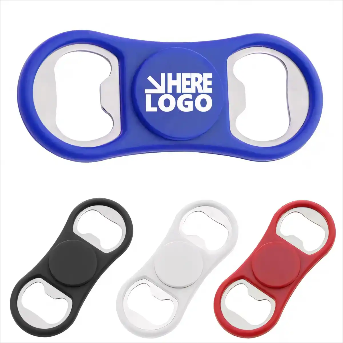 Dual Fidget Spinner Bottle Opener