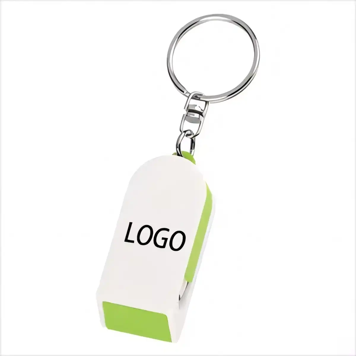 2-in-1 Phone Stand Keychain product with accessories