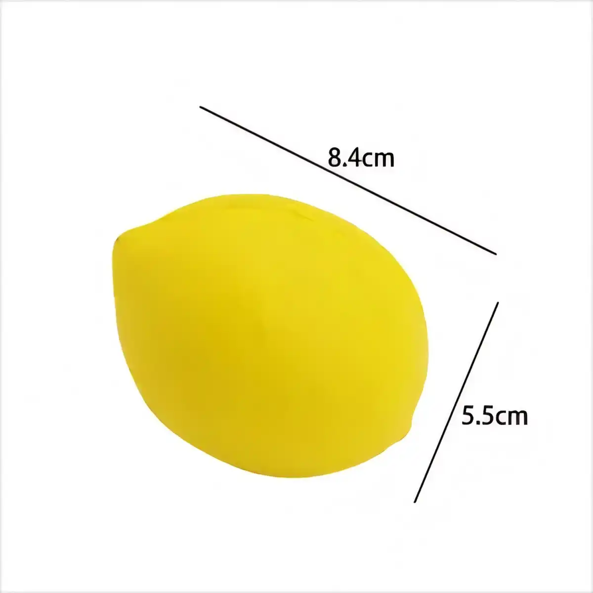 Vibrant Lemon Stress Reliever Toy product detail view