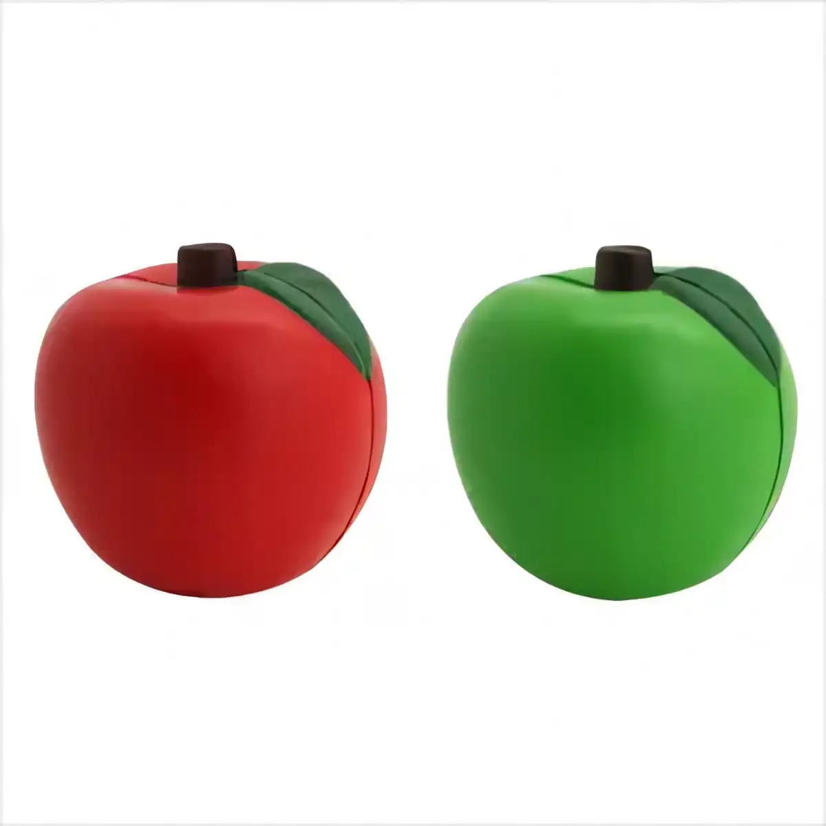 Realistic Apple Squeeze Stress Toy alternate product angle
