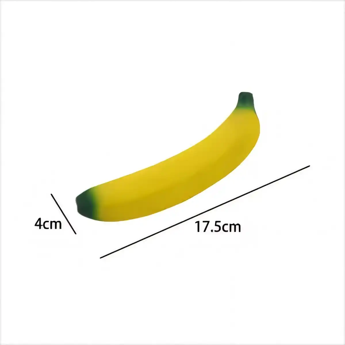 Realistic Banana Stress Reliever Toy product detail view