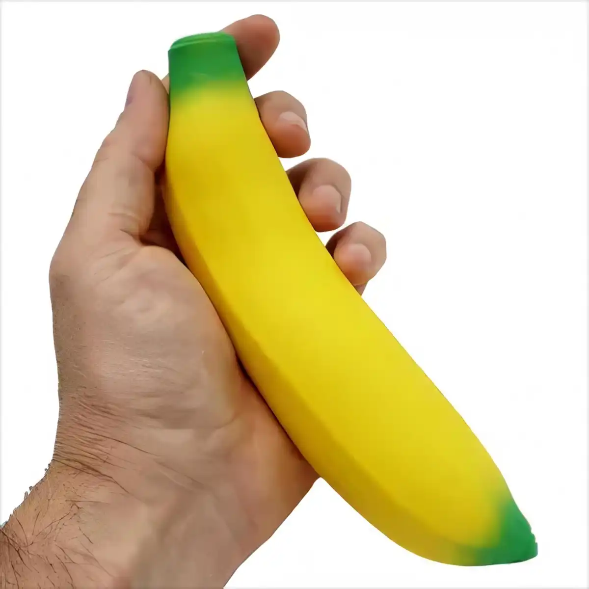 Realistic Banana Stress Reliever Toy product close-up