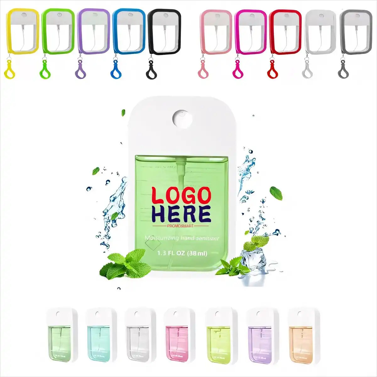 Silicone Keychain Hand Sanitizer Spray