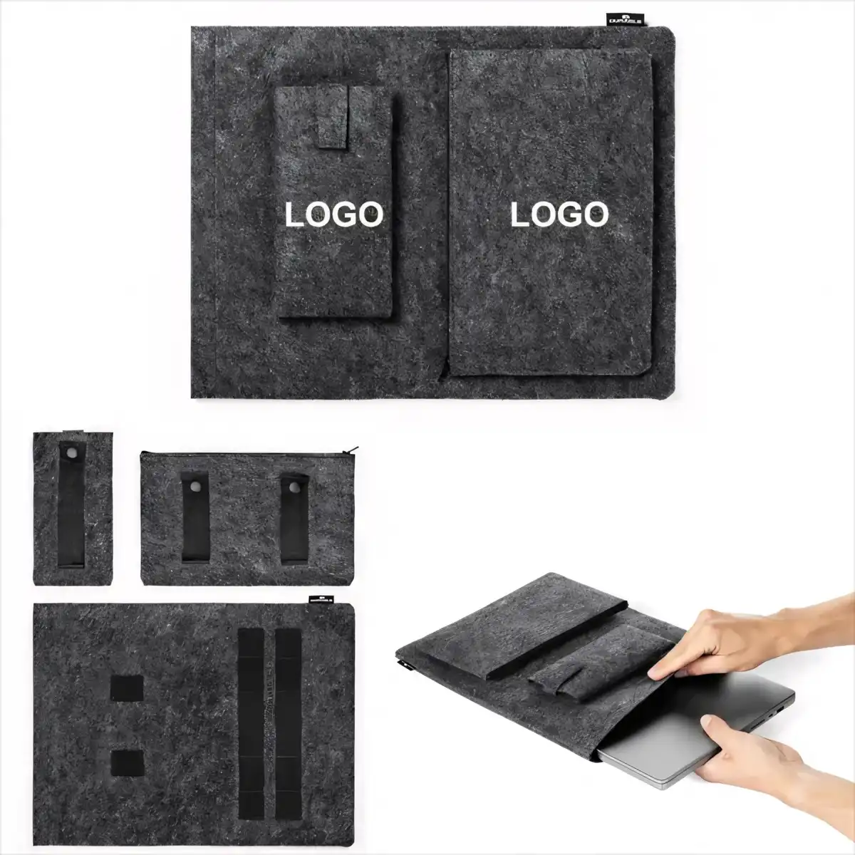 Sustainable Felt Laptop Sleeve 16 Inch