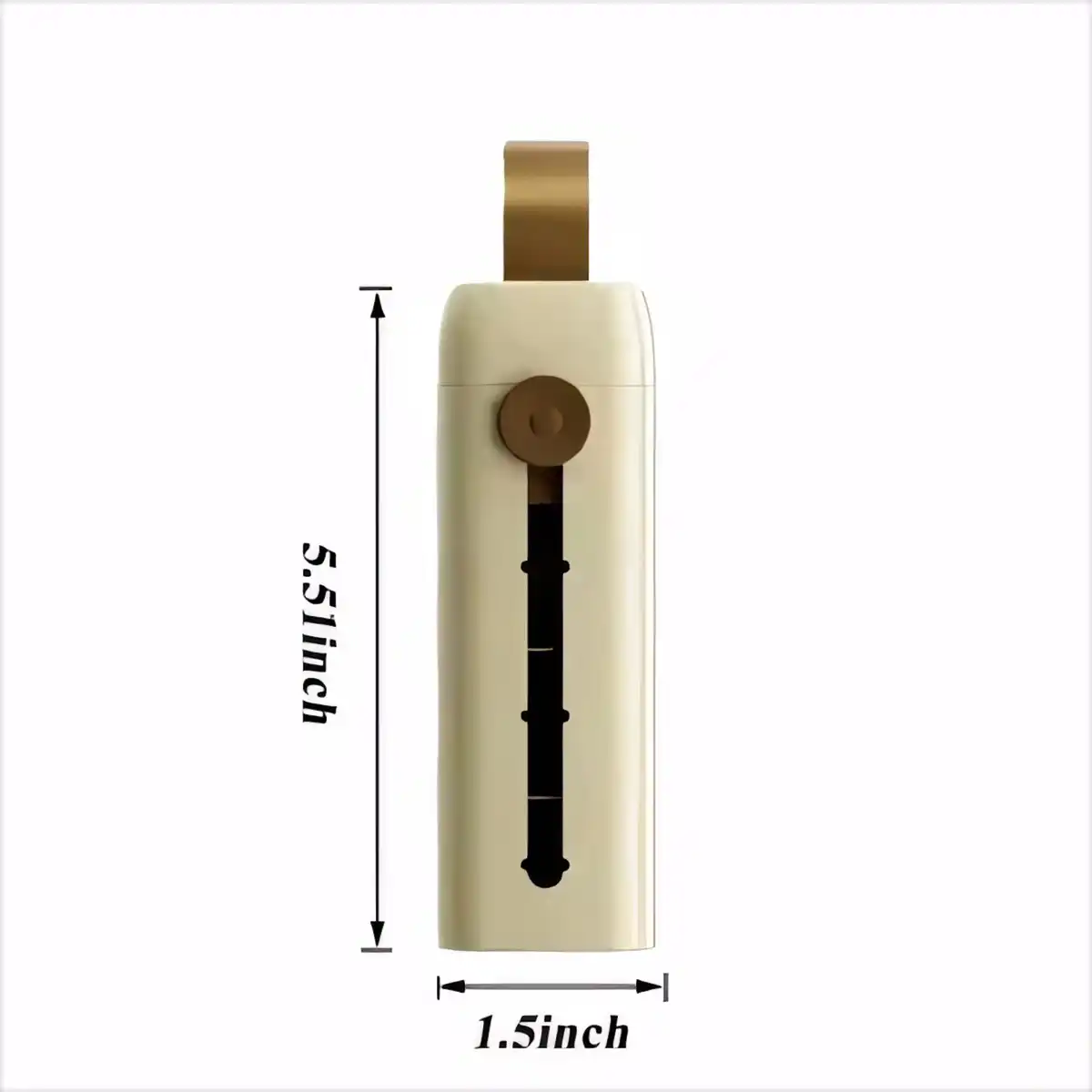 Triple Slot Pill Organizer Travel Case product detail view